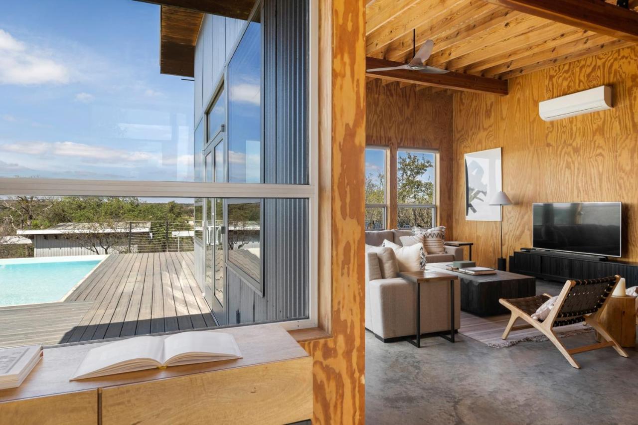 Lazo House - Riverfront With Overlooking Llano River Luaran gambar