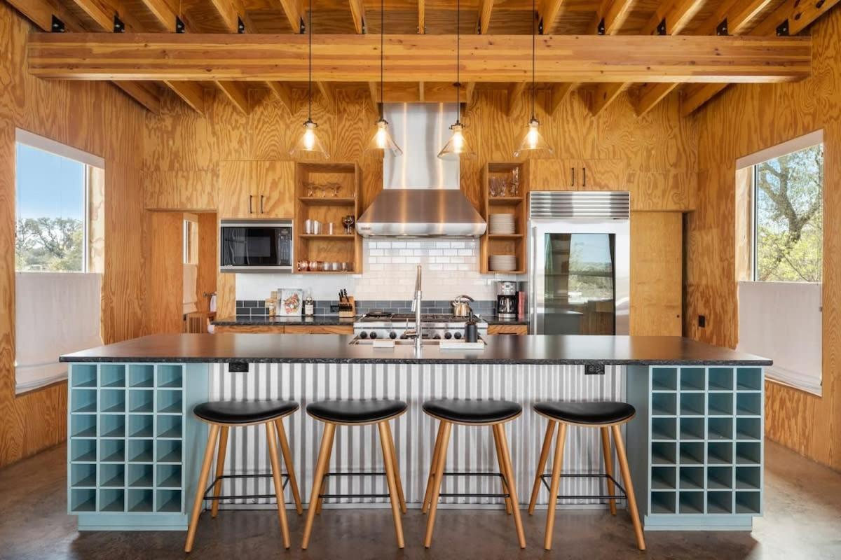 Lazo House - Riverfront With Overlooking Llano River Luaran gambar
