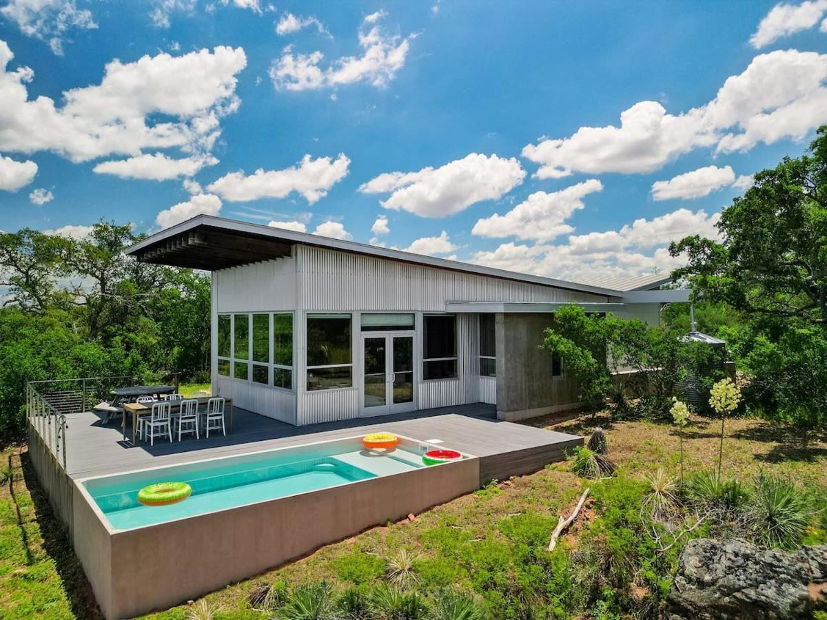 Lazo House - Riverfront With Overlooking Llano River Luaran gambar